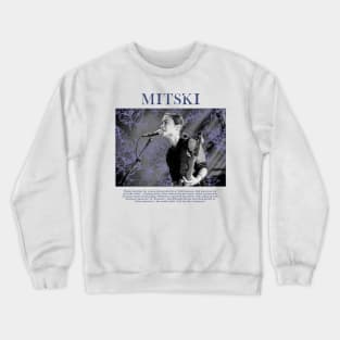 Monochrom Flowers Mitski Crewneck Sweatshirt